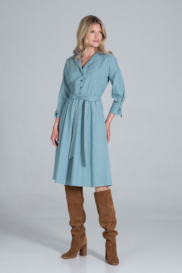 green Daydress model 157463 Figl