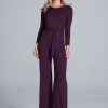 Violet Suit in Playsuits For Women with Spandex, Polyester and Viscose