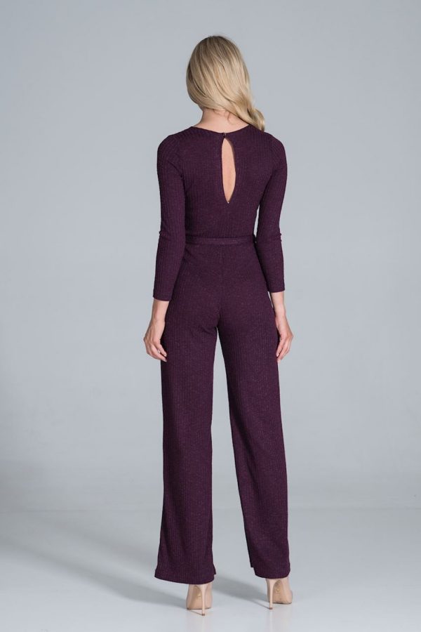 Violet Suit in Playsuits For Women with Spandex, Polyester and Viscose