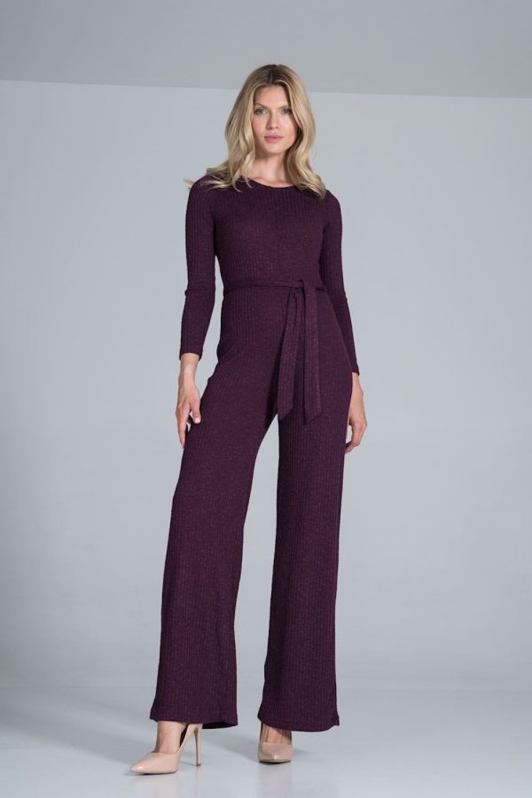 Violet Suit in Playsuits For Women with Spandex, Polyester and Viscose