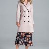 Pink Coat in Women`s Coats, Jackets with Acrylic, Polyester and Wool