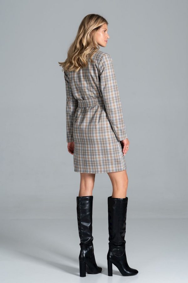 Multicolor Coat in Women`s Coats, Jackets with Polyester and Viscose