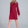 red Daydress model 157490 Figl