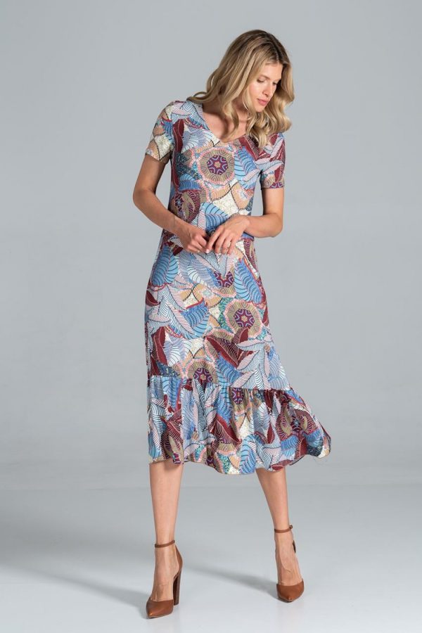 multicolor Daydress model 157502 Figl