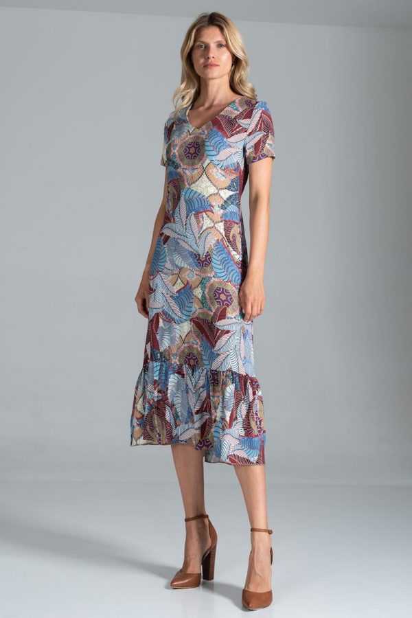 multicolor Daydress model 157502 Figl