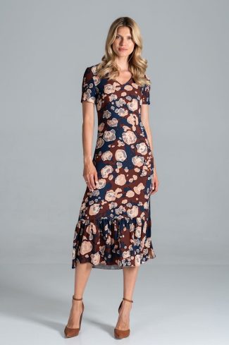913800 multicolor Daydress model 157503 Figl