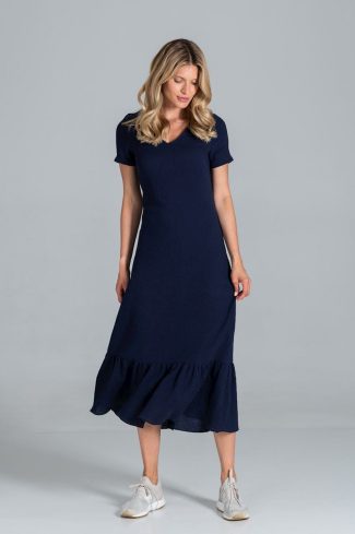 navy blue Daydress model 157508 Figl