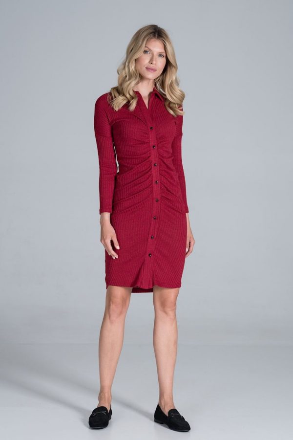 red Daydress model 157517 Figl