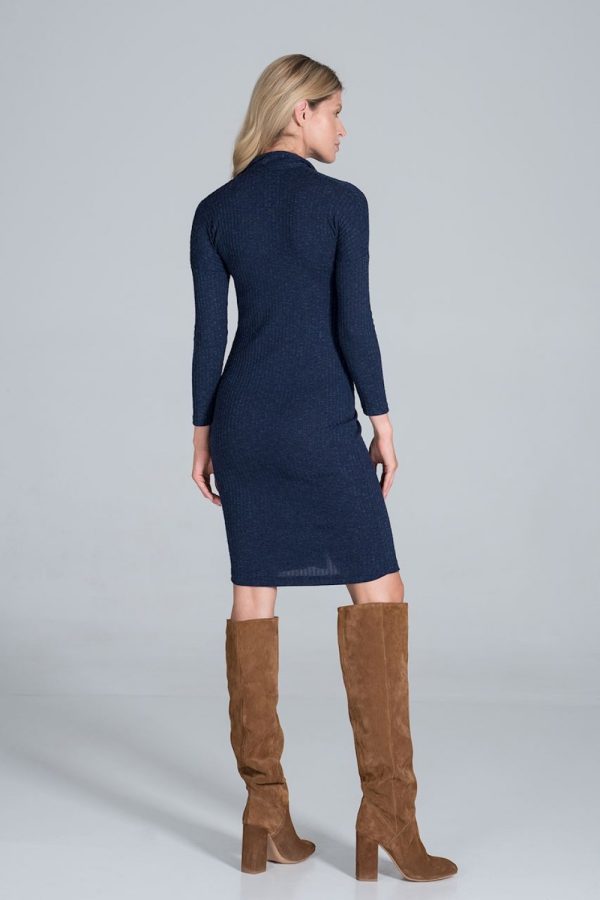 navy blue Daydress model 157520 Figl