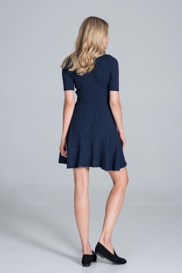 navy blue Daydress model 157534 Figl