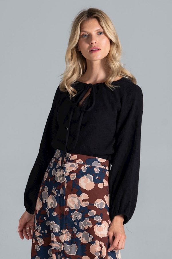 black Blouse model 157551 Figl