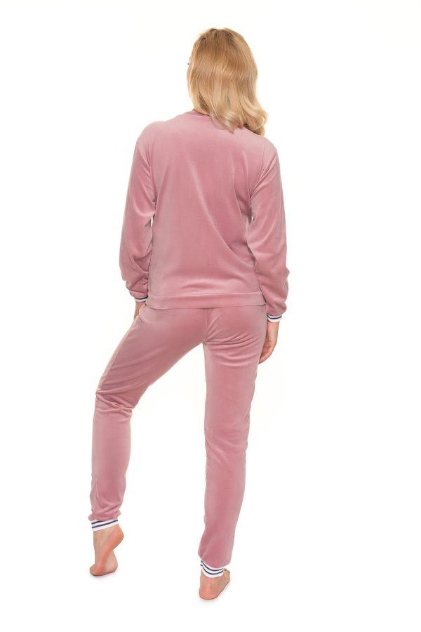 Pink Maternity Set in Maternity Trousers with Polyester