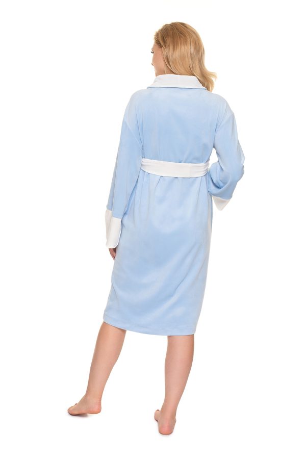 blue Bathrobe model 157709 PeeKaBoo
