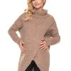 Beige Pregnancy Sweater in Sweter Ciążowy with Acrylic, Polyamide, Polyester and Wool