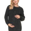914895 Grey Pregnancy Sweater in Sweaters, Pullovers, Jumpers, Turtlenecks, Boleros, Shrugs with Acrylic