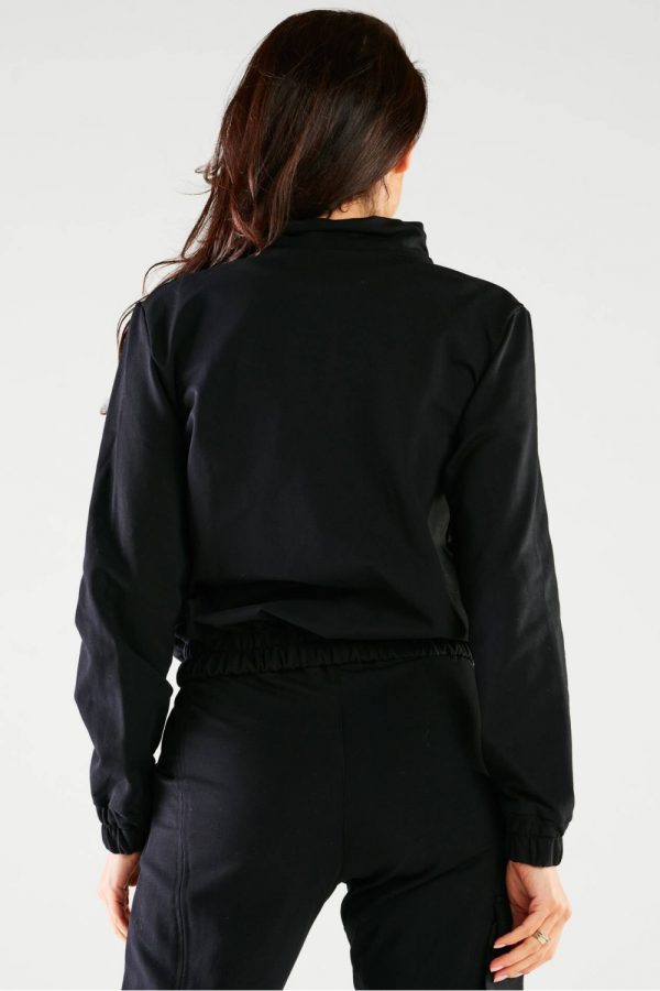 black Sweatshirt model 159235 Infinite You