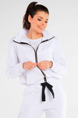 white Sweatshirt model 159236 Infinite You