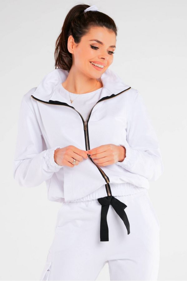 white Sweatshirt model 159236 Infinite You