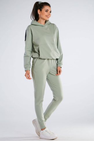green Tracksuit trousers model 159254 Infinite You