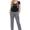 black Pregnancy overalls model 159435 PeeKaBoo