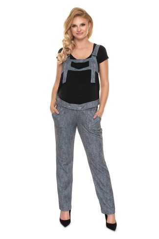 black Pregnancy overalls model 159435 PeeKaBoo