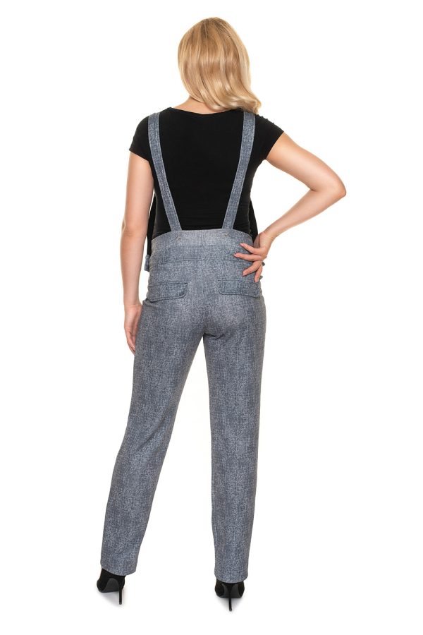 black Pregnancy overalls model 159435 PeeKaBoo