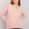 Pink Jumper in Sweaters, Pullovers, Jumpers, Turtlenecks, Boleros, Shrugs with Acrylic, Spandex, Nylon and Wool