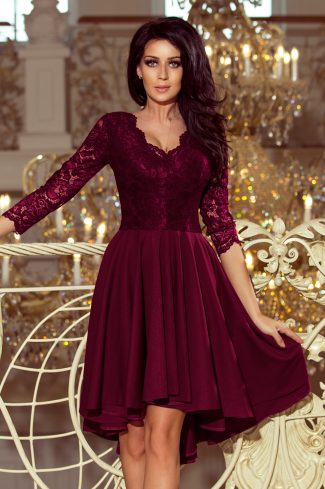 Violet Evening Dress in Evening Dresses with Polyester and Viscose