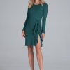 Green Cocktail Dress in Formal Dresses, Cocktail Dresses with Spandex, Polyester and Viscose