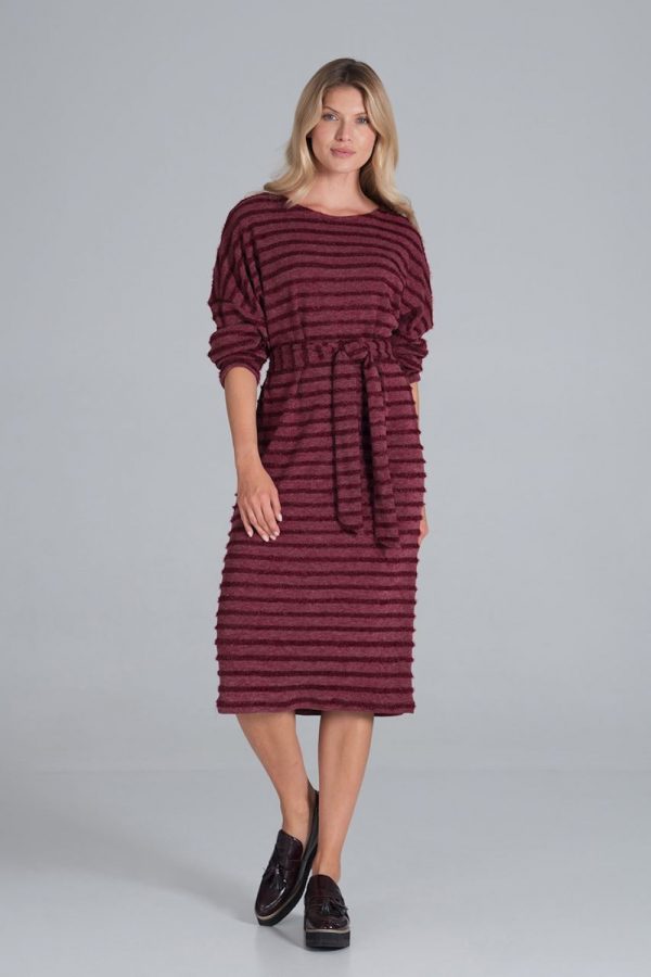 red Daydress model 160978 Figl