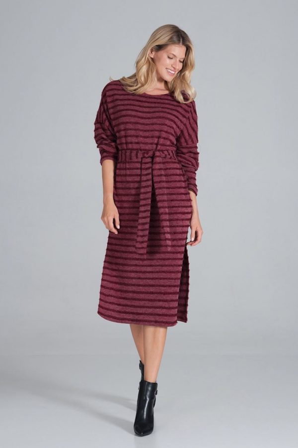 red Daydress model 160978 Figl