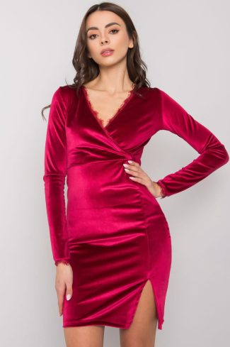 Red Evening Dress in Evening Dresses with Spandex and Viscose