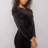 Black Evening Dress in Evening Dresses with Cotton and Spandex