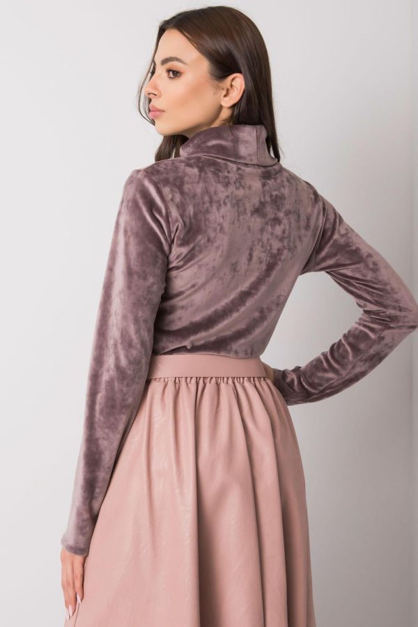 Beige Turtleneck in Sweaters, Pullovers, Jumpers, Turtlenecks, Boleros, Shrugs with Cotton, Spandex, Polyester and Viscose