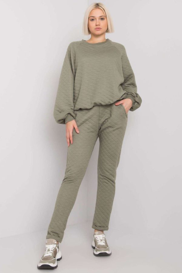 Green Set in Cotton and Spandex ...