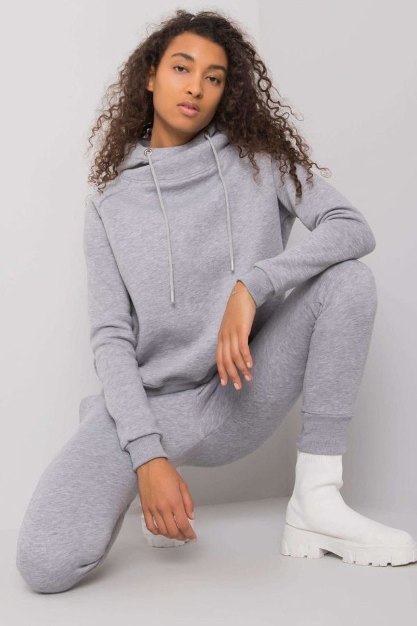 Grey Set in Cotton and Spandex ..