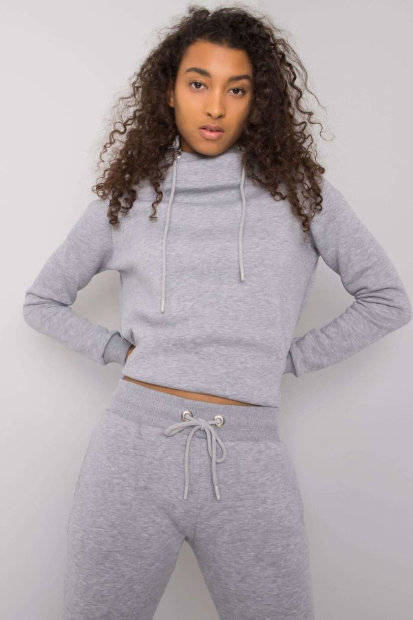 Grey Set in Cotton and Spandex ..