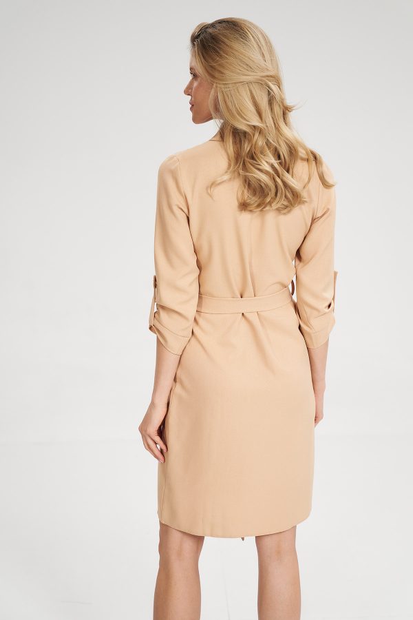 beige Daydress model 141744 Figl