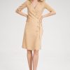 beige Daydress model 141735 Figl