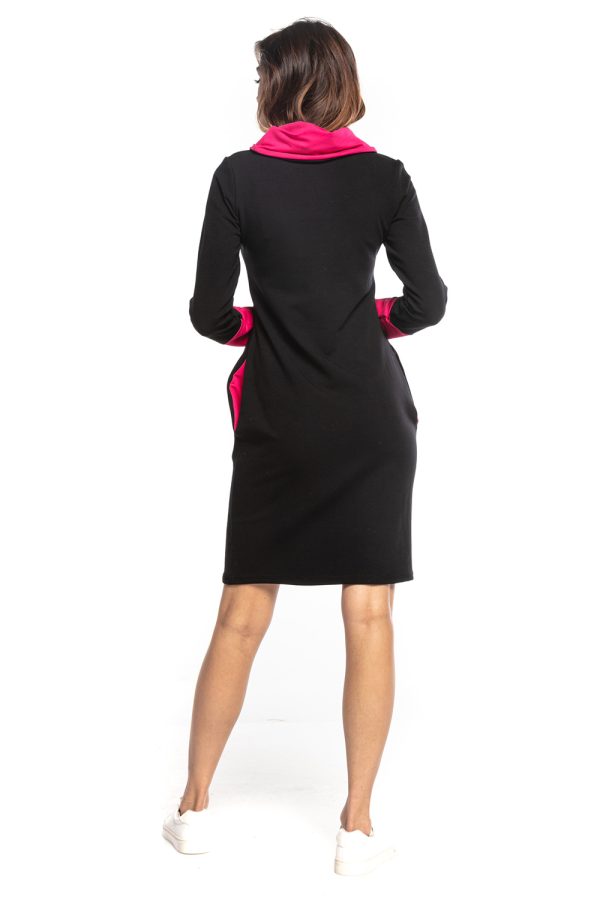 Black Daydress 3 in Cotton and Polyester