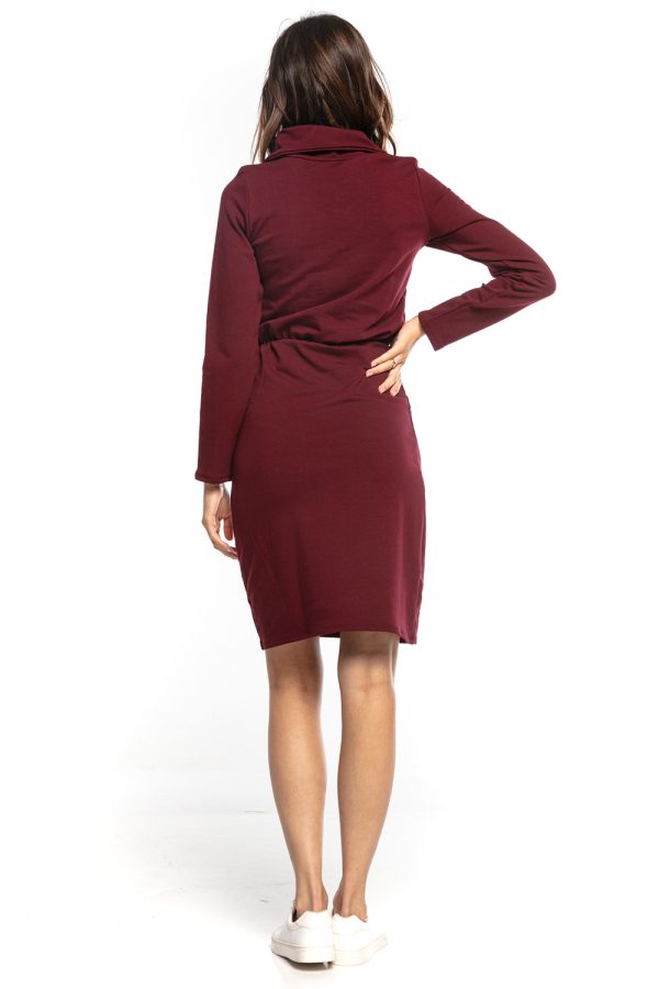 Red Daydress 5 in Cotton and Polyester