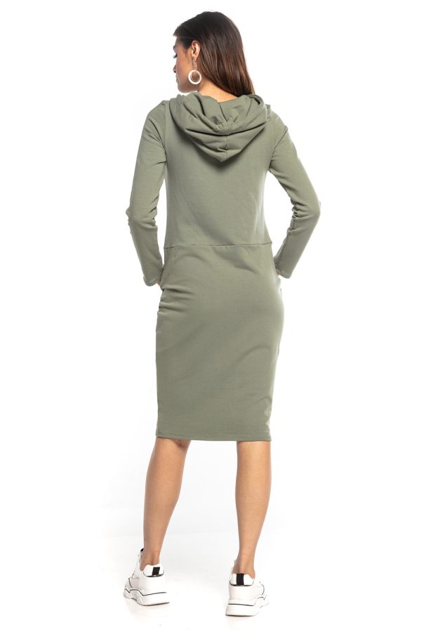 Green Daydress in Day Dresses with Cotton and Polyester