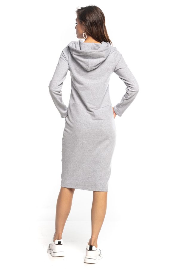 Grey Daydress in Day Dresses with Cotton and Polyester