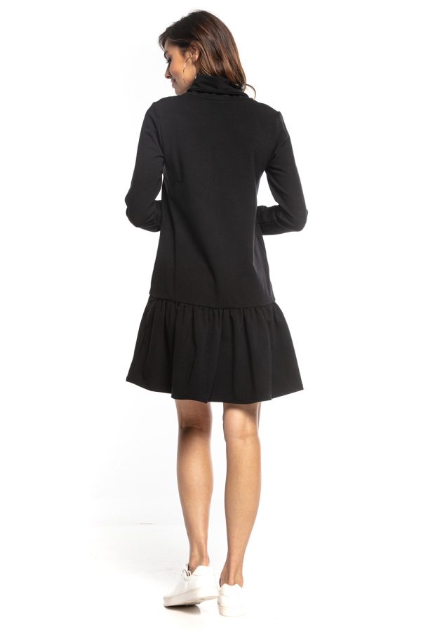 Black Daydress in Day Dresses with Cotton and Polyester