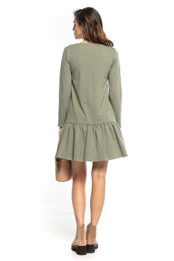 Green Daydress 2 in Cotton and Polyester