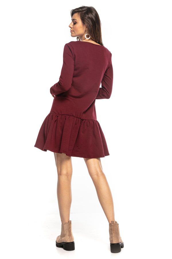 Red Daydress 7 in Cotton and Polyester