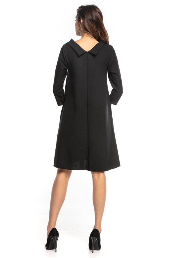 Black Daydress 4 in Spandex and Polyester