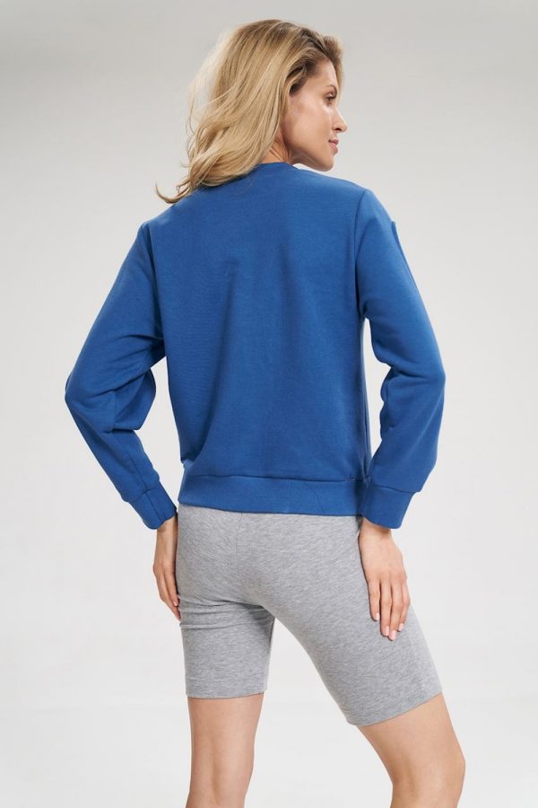 blue Sweatshirt model 162340 Figl