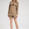 Beige Tunic in Women`s Blouses, Tunics with Cotton and Spandex