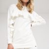 Beige Tunic in Women`s Blouses, Tunics with Cotton and Spandex